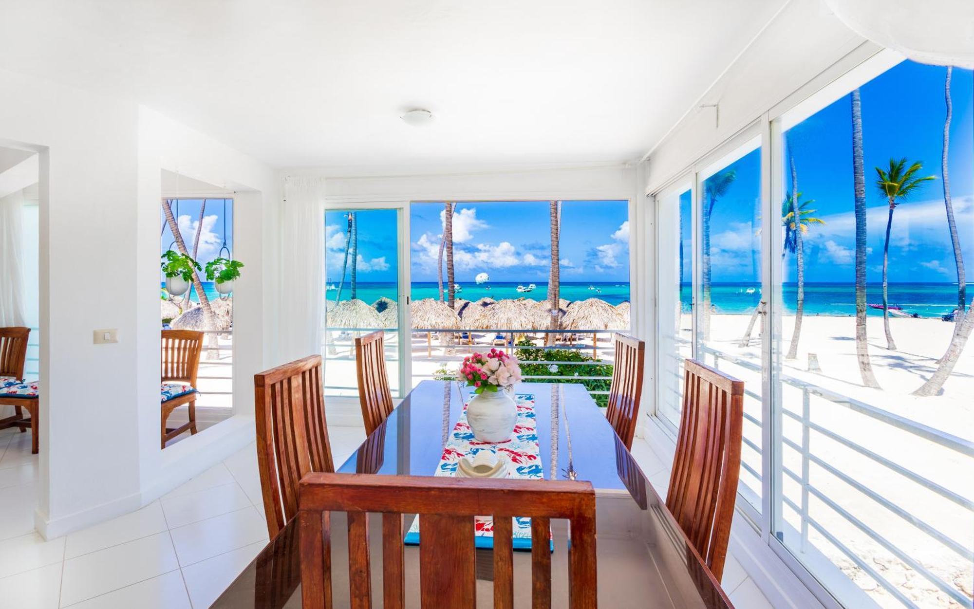 Prime Ocean View Punta Cana Apartments - 3-Bedroom Getaway With Private Terrace On Bavaro Beach Exterior foto
