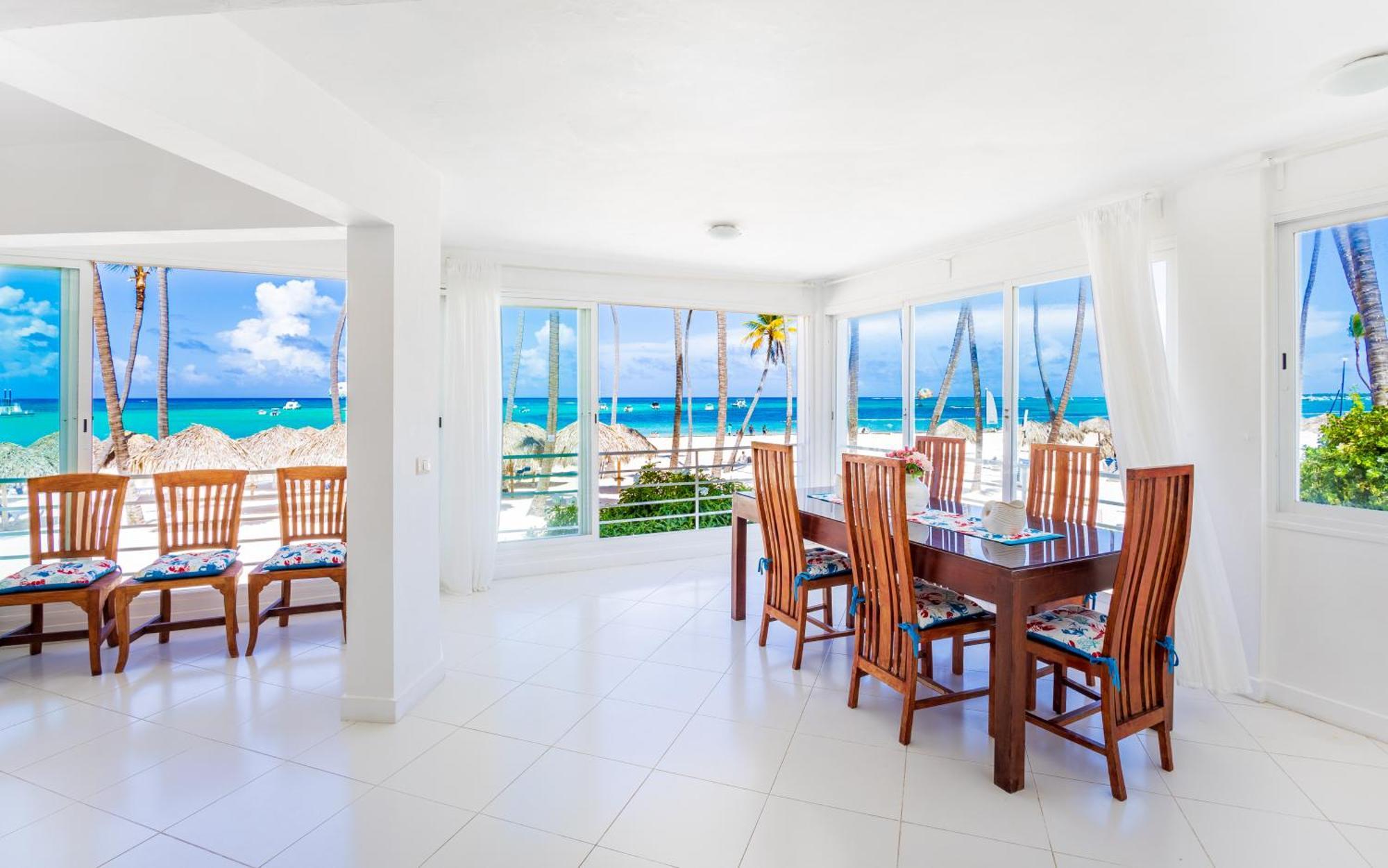 Prime Ocean View Punta Cana Apartments - 3-Bedroom Getaway With Private Terrace On Bavaro Beach Exterior foto